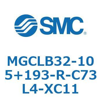 ガイド付シリンダ/コンパクトタイプ MGCLB3 SMC