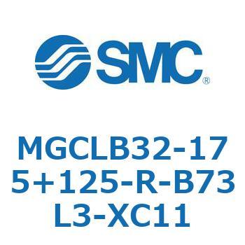 ガイド付シリンダ/コンパクトタイプ MGCLB3 SMC
