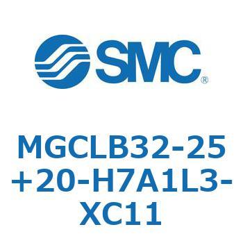 ガイド付シリンダ/コンパクトタイプ MGCLB3 SMC