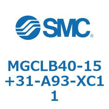 ガイド付シリンダ/コンパクトタイプ MGCLB4 SMC