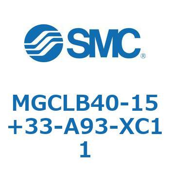ガイド付シリンダ/コンパクトタイプ MGCLB4 SMC