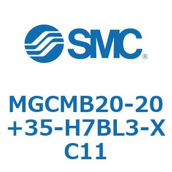 ガイド付シリンダ/コンパクトタイプ MGCMB2 SMC