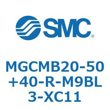 ガイド付シリンダ/コンパクトタイプ MGCMB2 SMC