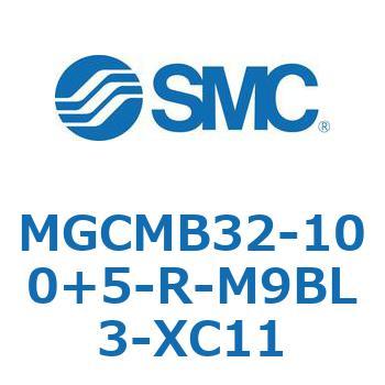 ガイド付シリンダ/コンパクトタイプ MGCMB3 SMC