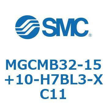 ガイド付シリンダ/コンパクトタイプ MGCMB3 SMC