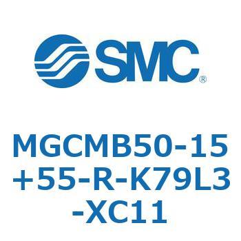 ガイド付シリンダ/コンパクトタイプ MGCMB5 SMC