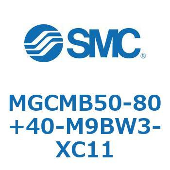 ガイド付シリンダ/コンパクトタイプ MGCMB5 SMC