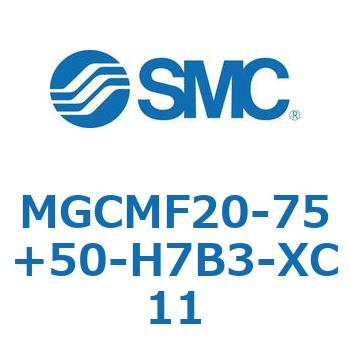 ガイド付シリンダ/コンパクトタイプ MGCMF SMC