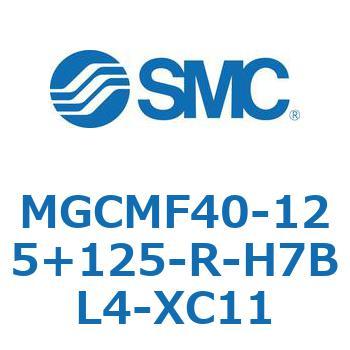 ガイド付シリンダ/コンパクトタイプ MGCMF SMC