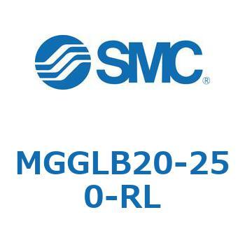 MGGLB20-250-RL ガイド付シリンダ MGGLB20 SMC 複動片ロッド ボールブッシュ軸受 ロックタイプ ストローク調整範囲250mm 31,837円