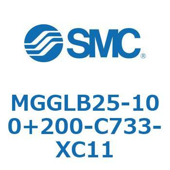 ガイド付シリンダ MGGLB25 SMC