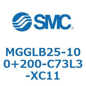 ガイド付シリンダ MGGLB25 SMC