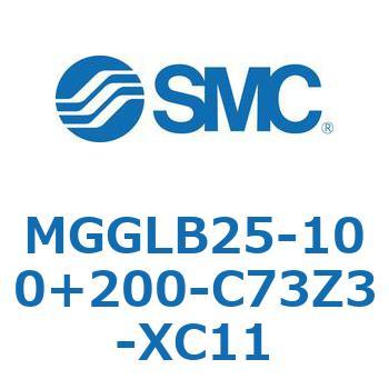 ガイド付シリンダ MGGLB25 SMC