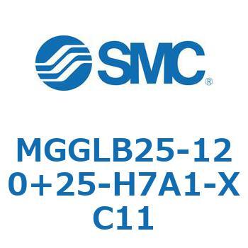 ガイド付シリンダ MGGLB25 SMC