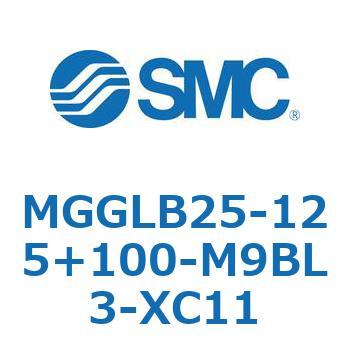 ガイド付シリンダ MGGLB25 SMC