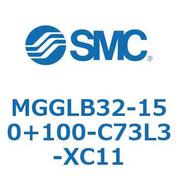 ガイド付シリンダ MGGLB3 SMC
