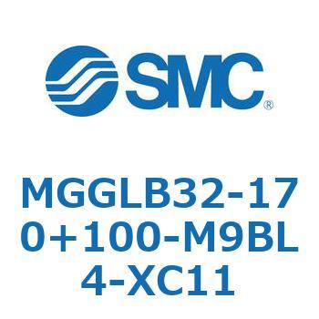 ガイド付シリンダ MGGLB3 SMC