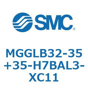 ガイド付シリンダ MGGLB3 SMC