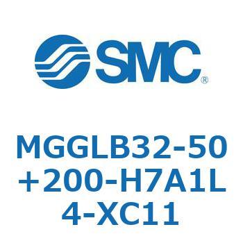 MGGLB32-50+200-H7A1L4-XC11 ガイド付シリンダ MGGLB3 SMC 複動片ロッド チューブ内径32mm