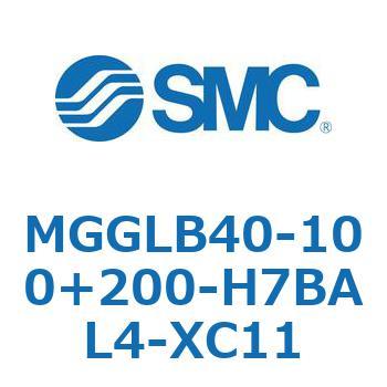 ガイド付シリンダ MGGLB4 SMC
