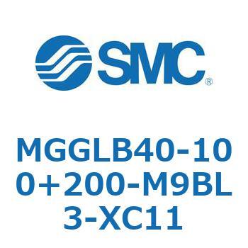ガイド付シリンダ MGGLB4 SMC