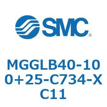 ガイド付シリンダ MGGLB4 SMC