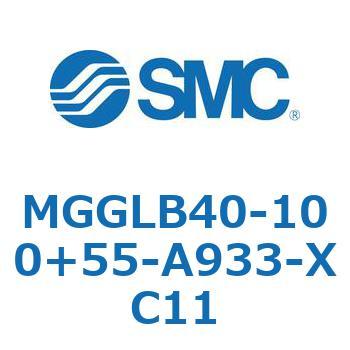 ガイド付シリンダ MGGLB4 SMC