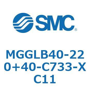 ガイド付シリンダ MGGLB4 SMC
