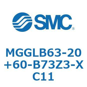 ガイド付シリンダ MGGLB6 SMC