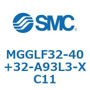 ガイド付シリンダ MGGLF3 SMC