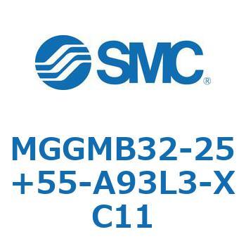 ガイド付シリンダ MGGMB3 SMC