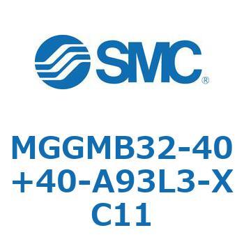 ガイド付シリンダ MGGMB3 SMC