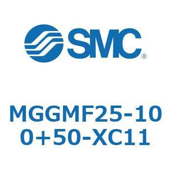 MGGMF25-100+50-XC11 ガイド付シリンダ MGGMF2 SMC 55013357