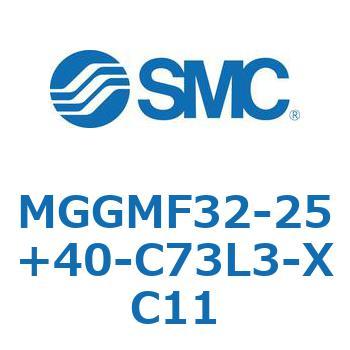 ガイド付シリンダ MGGMF3 SMC
