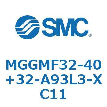 ガイド付シリンダ MGGMF3 SMC