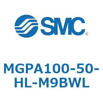 ガイド付薄形シリンダ MGPA1 SMC