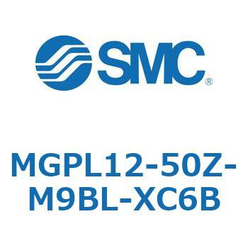 ガイド付薄形シリンダ MGPL12 SMC