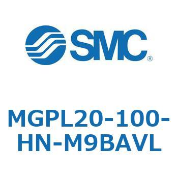 ガイド付薄形シリンダ MGPL20-1 SMC