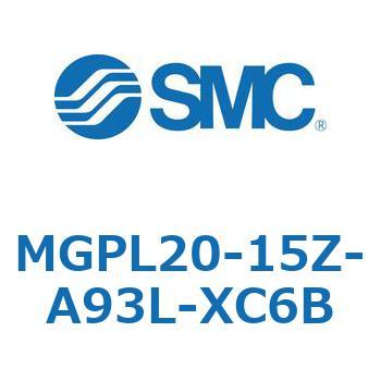 ガイド付薄形シリンダ MGPL20-1 SMC