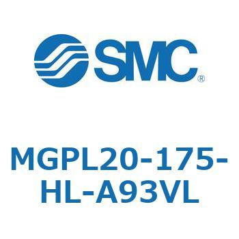 ガイド付薄形シリンダ MGPL20-1 SMC