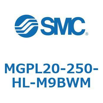 ガイド付薄形シリンダ MGPL20-2 SMC