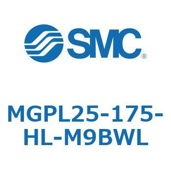 ガイド付薄形シリンダ MGPL25-1 SMC