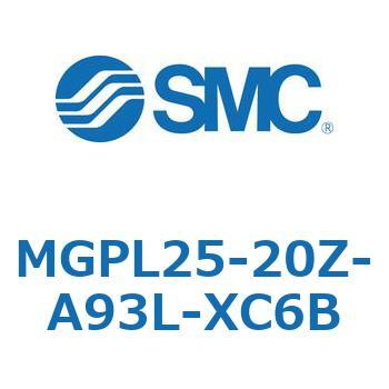 ガイド付薄形シリンダ MGPL25-2 SMC