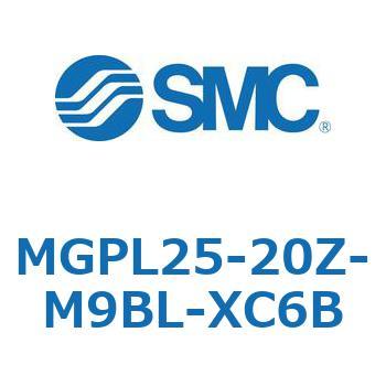 ガイド付薄形シリンダ MGPL25-2 SMC