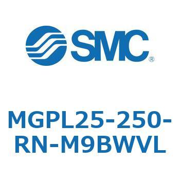 ガイド付薄形シリンダ MGPL25-2 SMC
