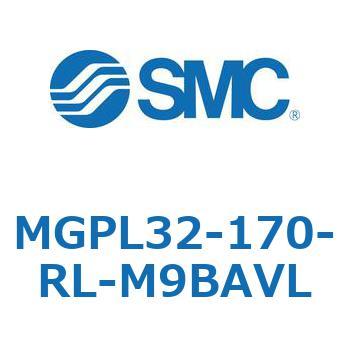 ガイド付薄形シリンダ MGPL32-1 SMC