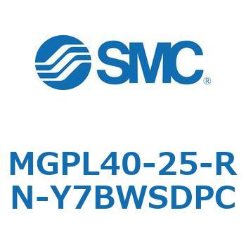 ガイド付薄形シリンダ MGPL40-2 SMC