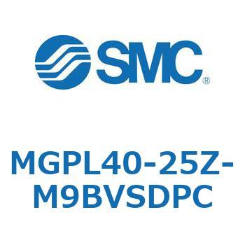 ガイド付薄形シリンダ MGPL40-2 SMC