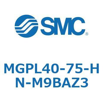 ガイド付薄形シリンダ MGPL40-7 SMC