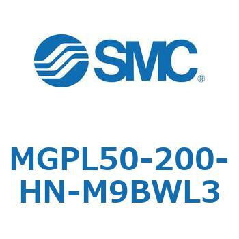 ガイド付薄形シリンダ MGPL50-2 SMC
